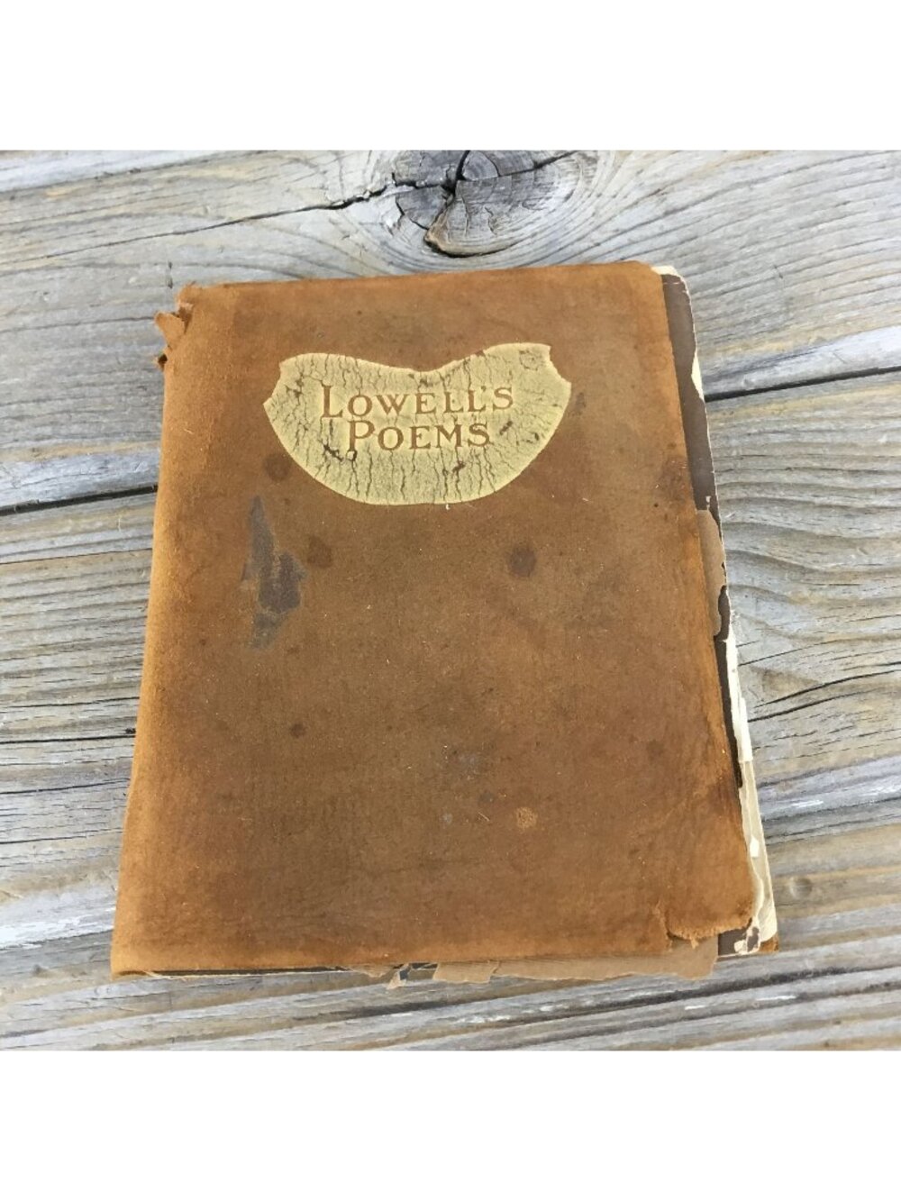 Lowell’s Poems by James Russell Lowell – Dodge Publishing, Antique Leather